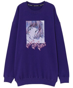 Candy Stripper CANDY COMIC SWEAT ONE-PIECE