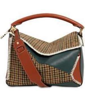 LOEWE 「Medium Puzzle Tweed & Leather Bag