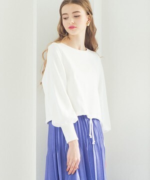 ketty cherie 裏毛ボリューム袖プルオーバー