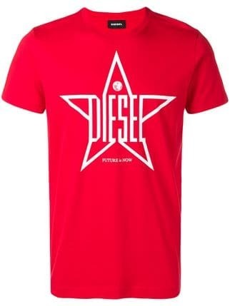 DIESEL スタープリント Tシャツ