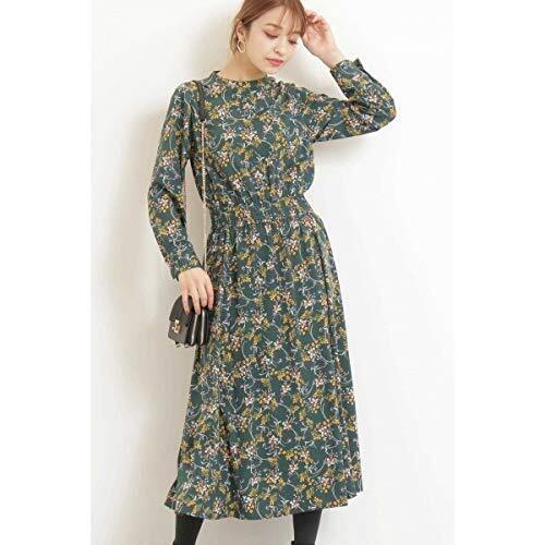 N.(N. Natural Beauty Basic) サーキュラーフラワーマキシワンピース