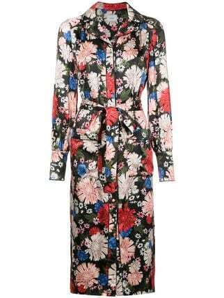 ERDEM floral shirt dress