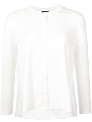 Akris cropped sleeve cardigan
