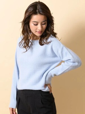 TONAL FOX ボートネックニット