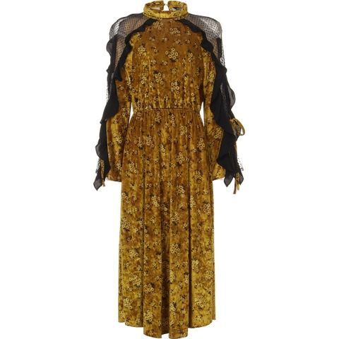 sister jane Gold Rush Midi Dress