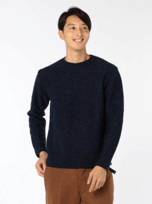 FREDY&GLOSTER カラーネップ　プルオーバーニット