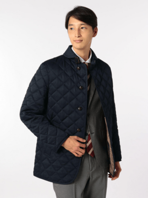 FREDY&GLOSTER 丸襟キルティングコート