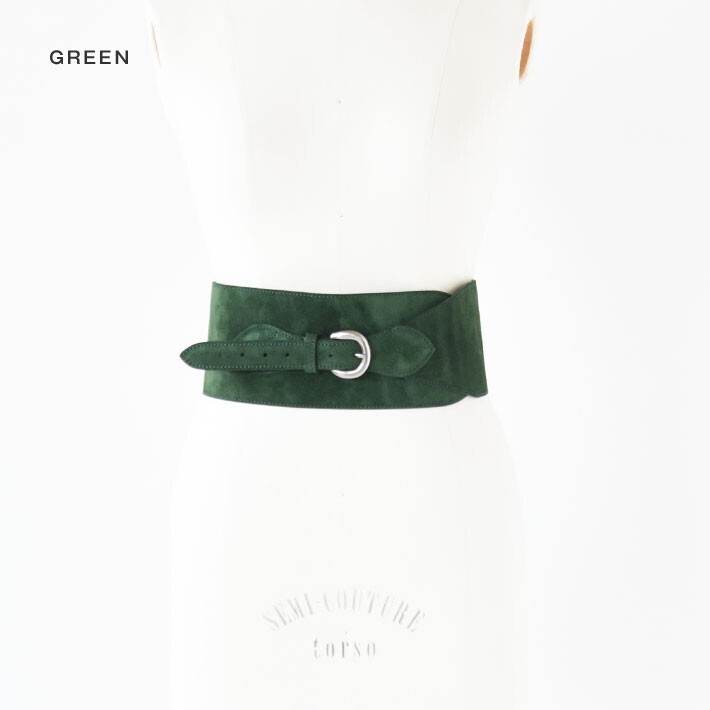 Shinzone SUEDE WIDE BELT