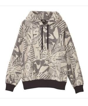 HYSTERIC GLAMOUR POW☆HYSジャカード総柄パーカー