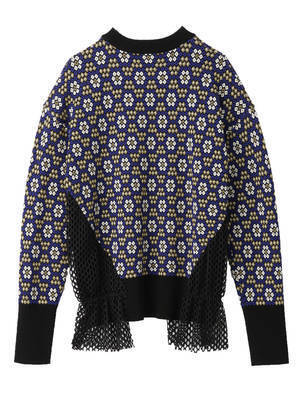 UN3D. SQUARE-FLOWER KT TOP
