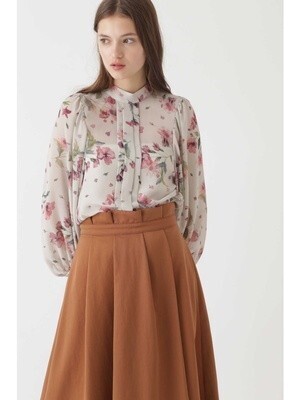 JILLSTUART ウォーターカラーフラワーブラウス