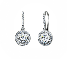 Forevermark センター・オブ・マイ・ユニバース? ドロップピアス