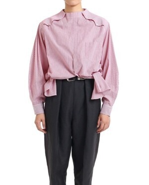 TOGA PULLA COTTON STUDS SHIRT