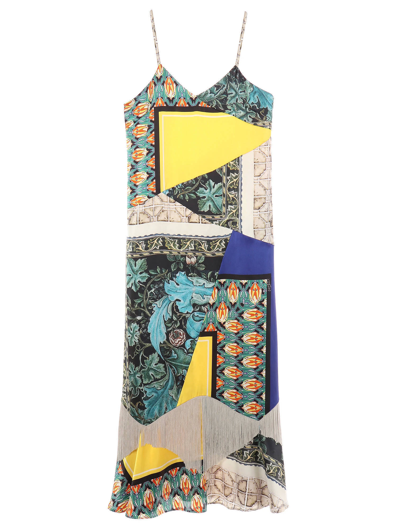 UN3D. PANEL SCARF CAMI OP