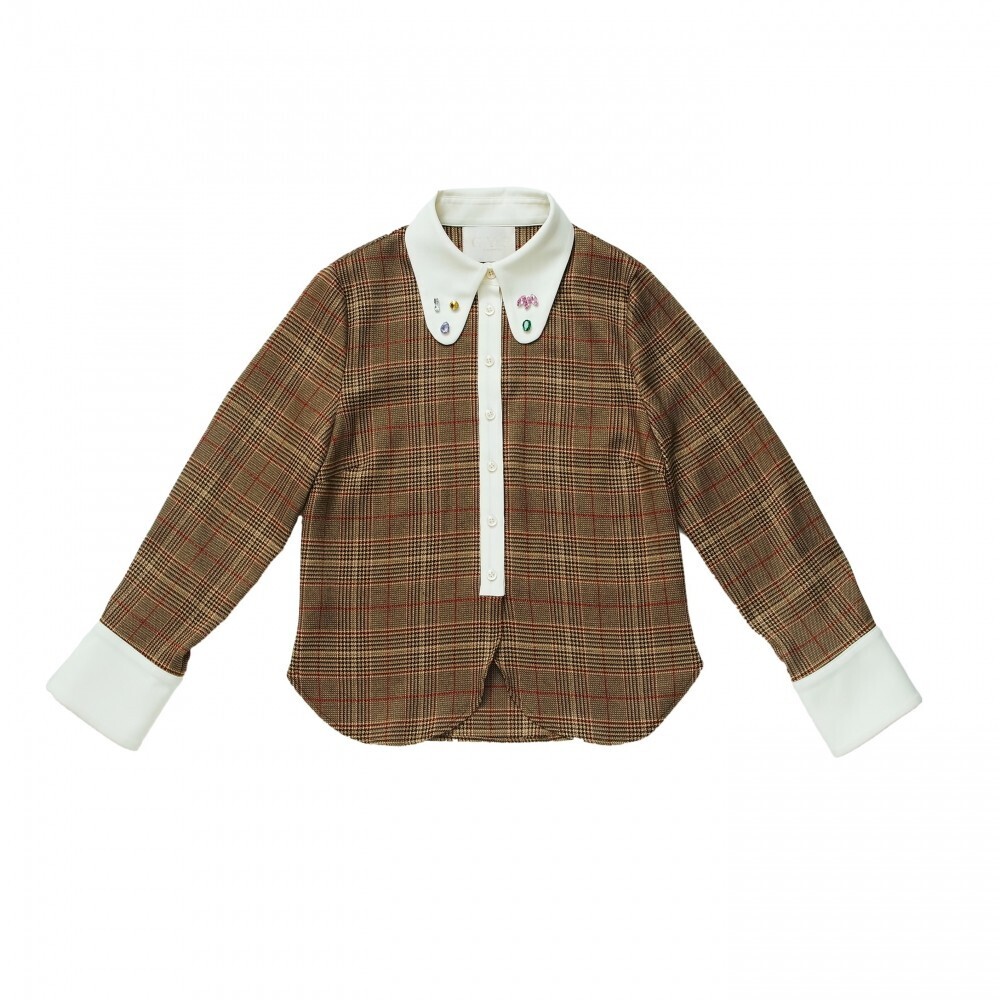 GYF THE CHECK BIJOU SHIRT