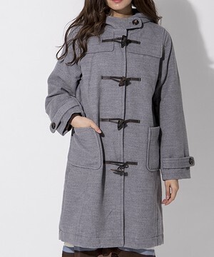 003 J.FERRY フードロングダッフルコート