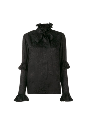 SAINT LAURENT PARIS シルク ブラウス
