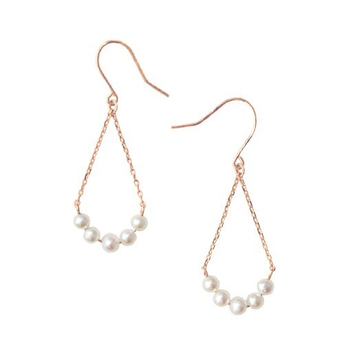 Vendome Aoyama 淡水パール ピアス