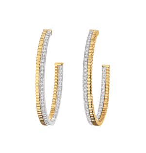 Boucheron キャトル ラディアント フープイヤリング