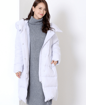 MEW’S REFINED CLOTHES ルーズロングダウン