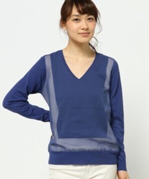 ICB Silk Chiffon Shade ニット