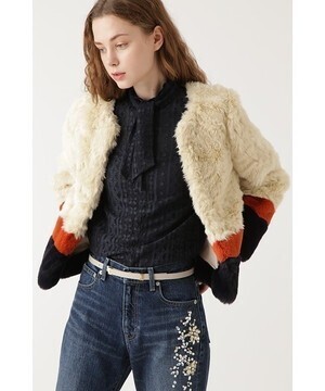 JILLSTUART モナフォークスファージャケット