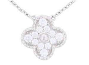 Van Cleef & Arpels アルハンブラ ダイヤ ネックレス