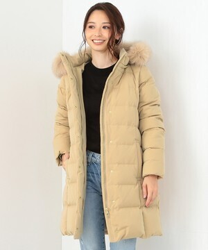 Demi-Luxe BEAMS FOXファー フードダウン