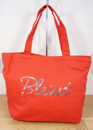 Bleu Bleuet Bleuetスパンコールトート