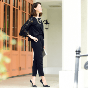 RUIRUE BOUTIQUE RUIRUE BOUTIQUE/【PA593】/レースブラウスパンツセットアップ