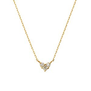 VA Vendome Aoyama ダイヤモンドハートネックレス(YG)