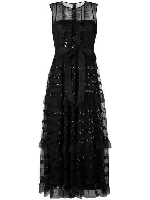 RED VALENTINO スパンコール チュールドレス