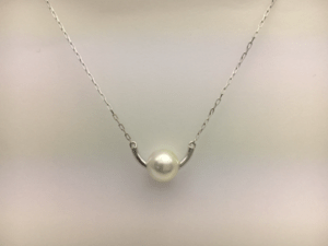 Ancrea K18WG Pearl Necklace 00033039