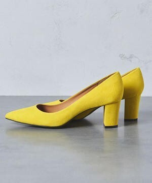 UNITED ARROWS UWCS ポインテッドチャンキー パンプス