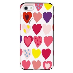 COLLABORN ピンクハート [iPhone8/7ケース(スライドミラー付）]