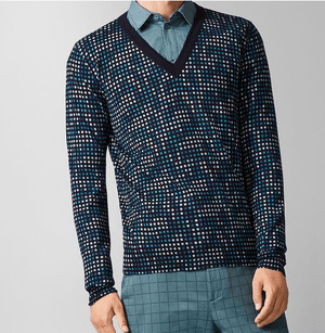 Bottega Veneta ダークネイビー カシミア セーター