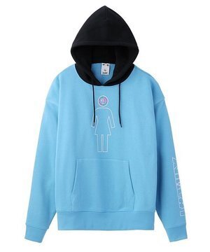 X-girl #1 X-girl x GIRL SKATEBOARDS SWEAT HOODIE