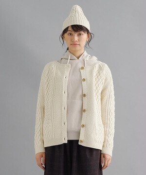 MERLOT IKYU アランニットカーディガン2095