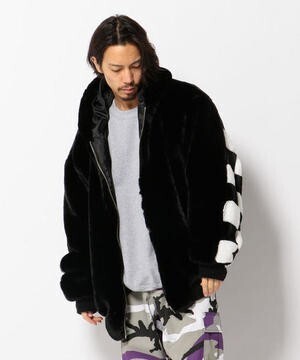 DANKE SCHON Checker Fur Blouson