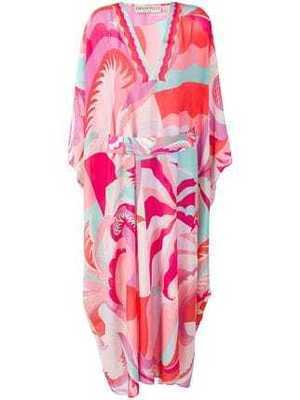 Emilio Pucci アブストラクト ビーチカバーアップ