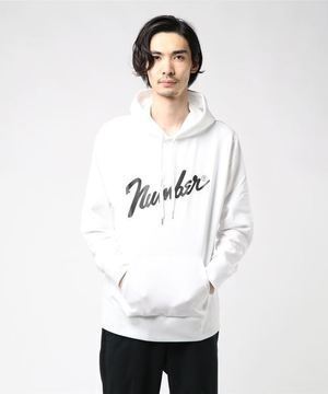 NUMBER (N)INE number9_LARGE HOODY SWEATSHIRT