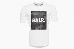 BALR. FLAG T-SHIRT CAMO WHITE