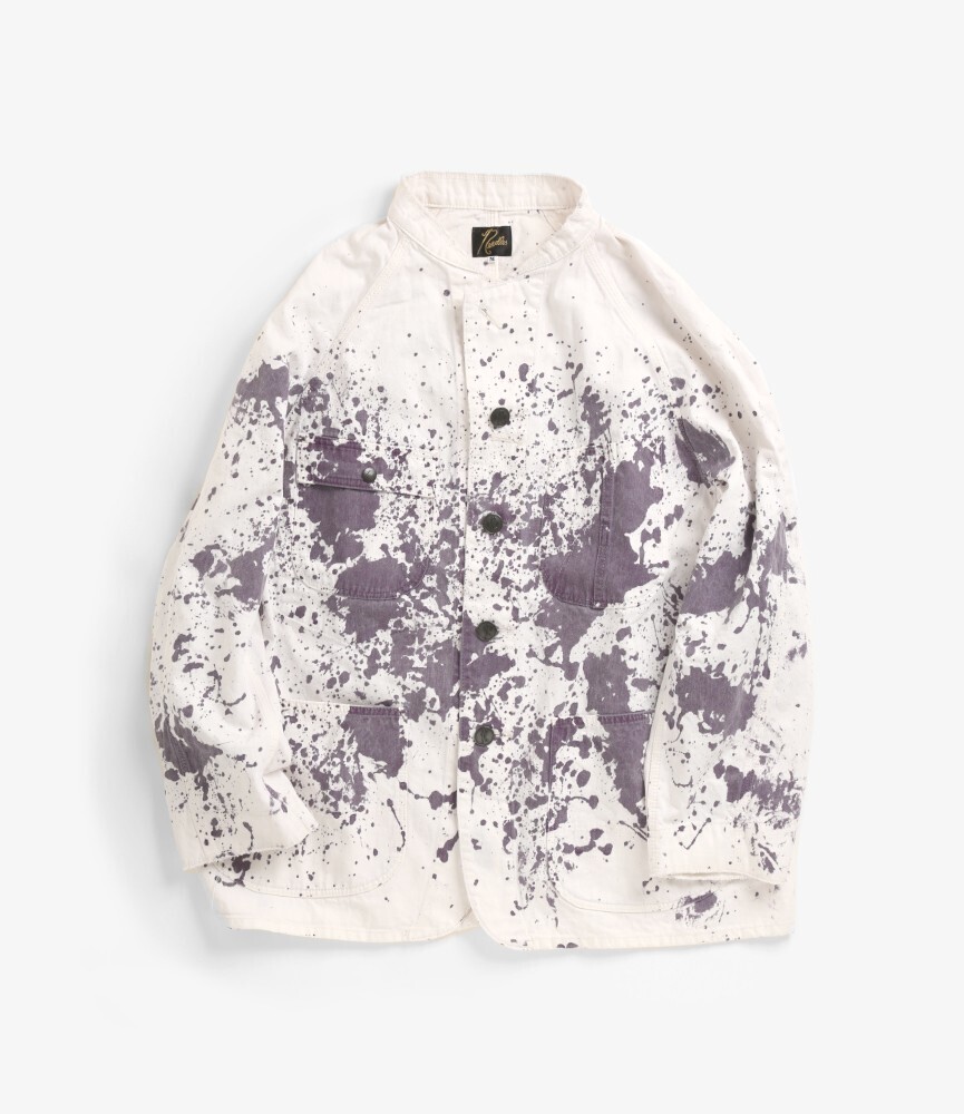 NEEDLES CHORE COAT - C/L TWILL / PAINT