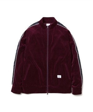 BEDWIN & THE HEARTBREAKERS L/S VELOUR TRACK JACKET SCHNABEL" "
