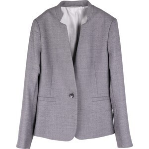SUIT SELECT 【SL】ウールブレンドセットアップ1釦ジャケット/ライトグレー
