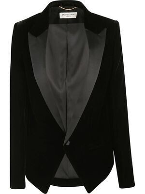 SAINT LAURENT PARIS Buttoned Blazer