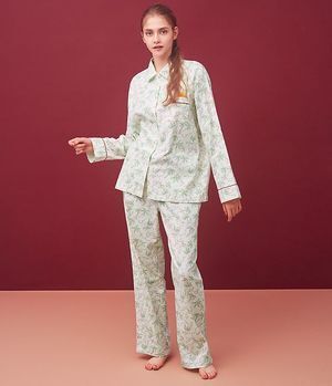 PEACH JOHN 両面起毛フランネルシャツパジャマ