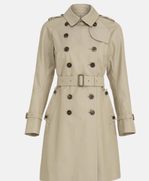 Aquascutum ベーシックトレンチコートクラシックフィットショート丈