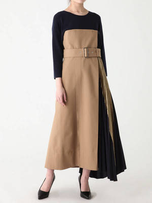 ELENDEEK PANEL PLEATS BUSTIER KTOP