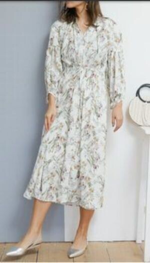 LADYMADE ウエストドロストSH-ワンピース